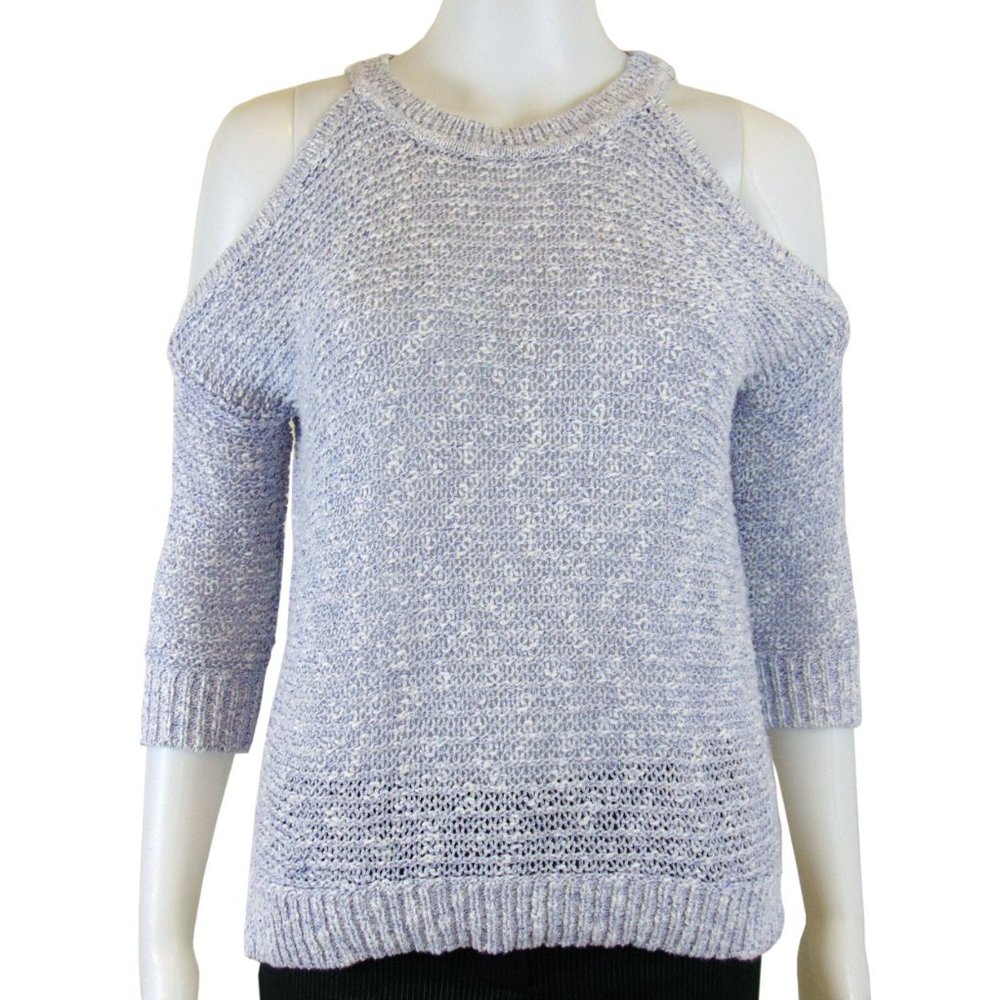 Mauve Knit Cold Shoulder Pullover - Size XS (NEW)